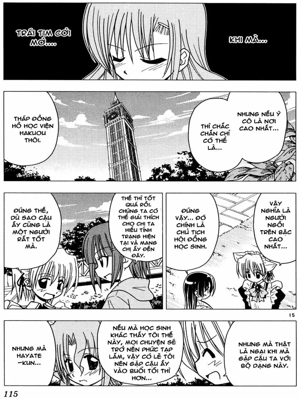 Truyện Tranh Chàng Quản Gia - Hayate No Gotoku trang 4