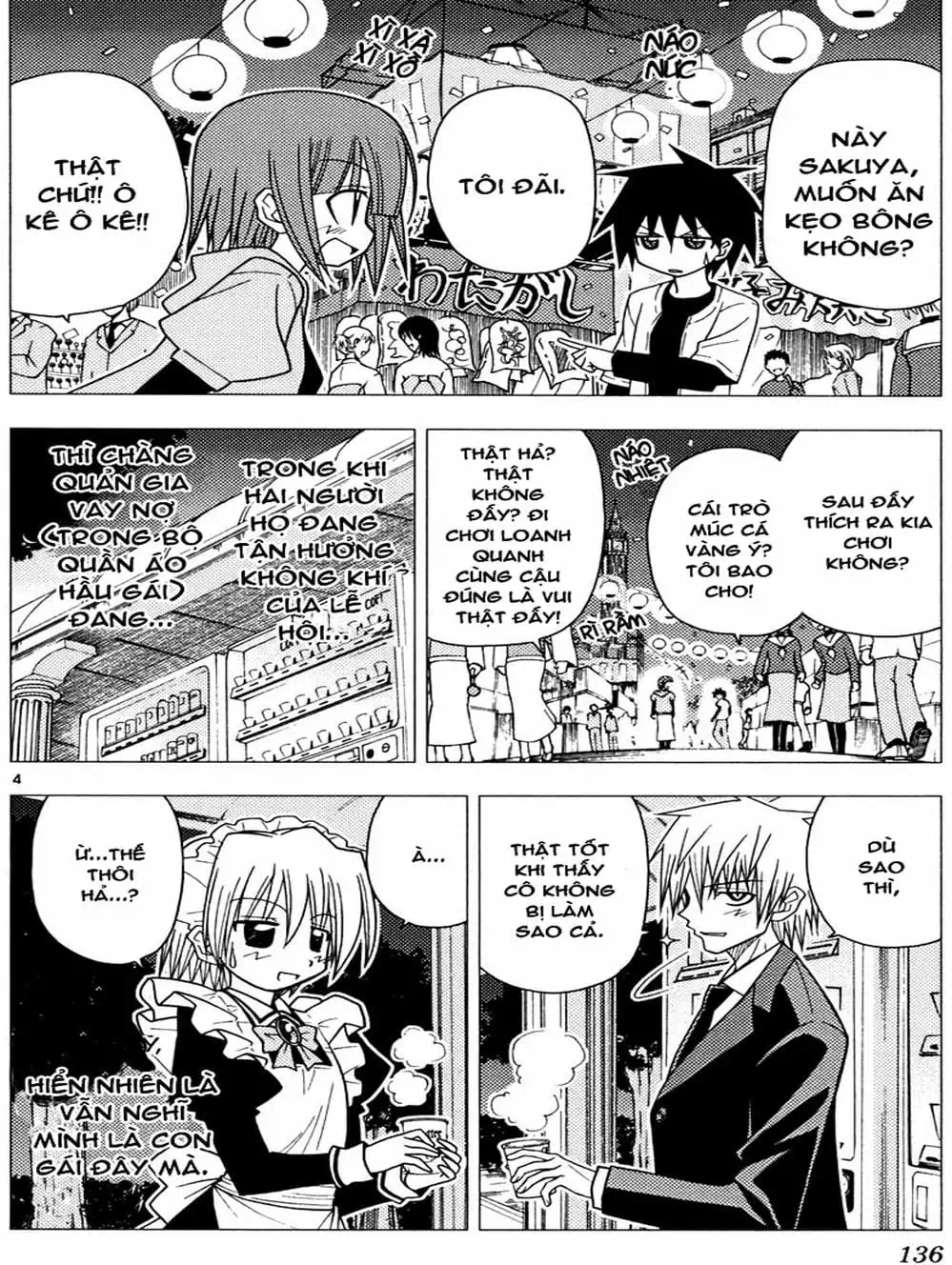 Truyện Tranh Chàng Quản Gia - Hayate No Gotoku trang 4