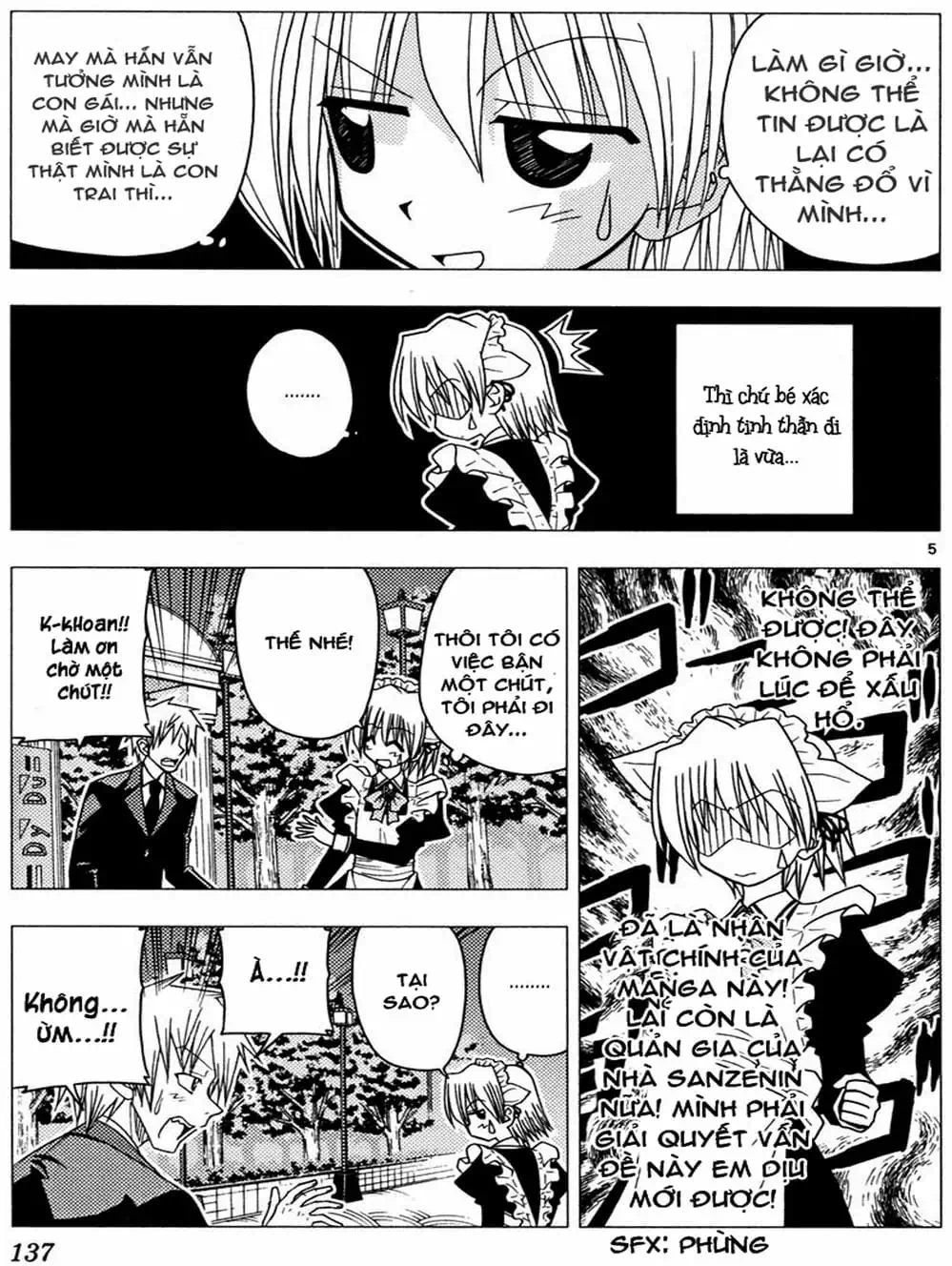 Truyện Tranh Chàng Quản Gia - Hayate No Gotoku trang 4