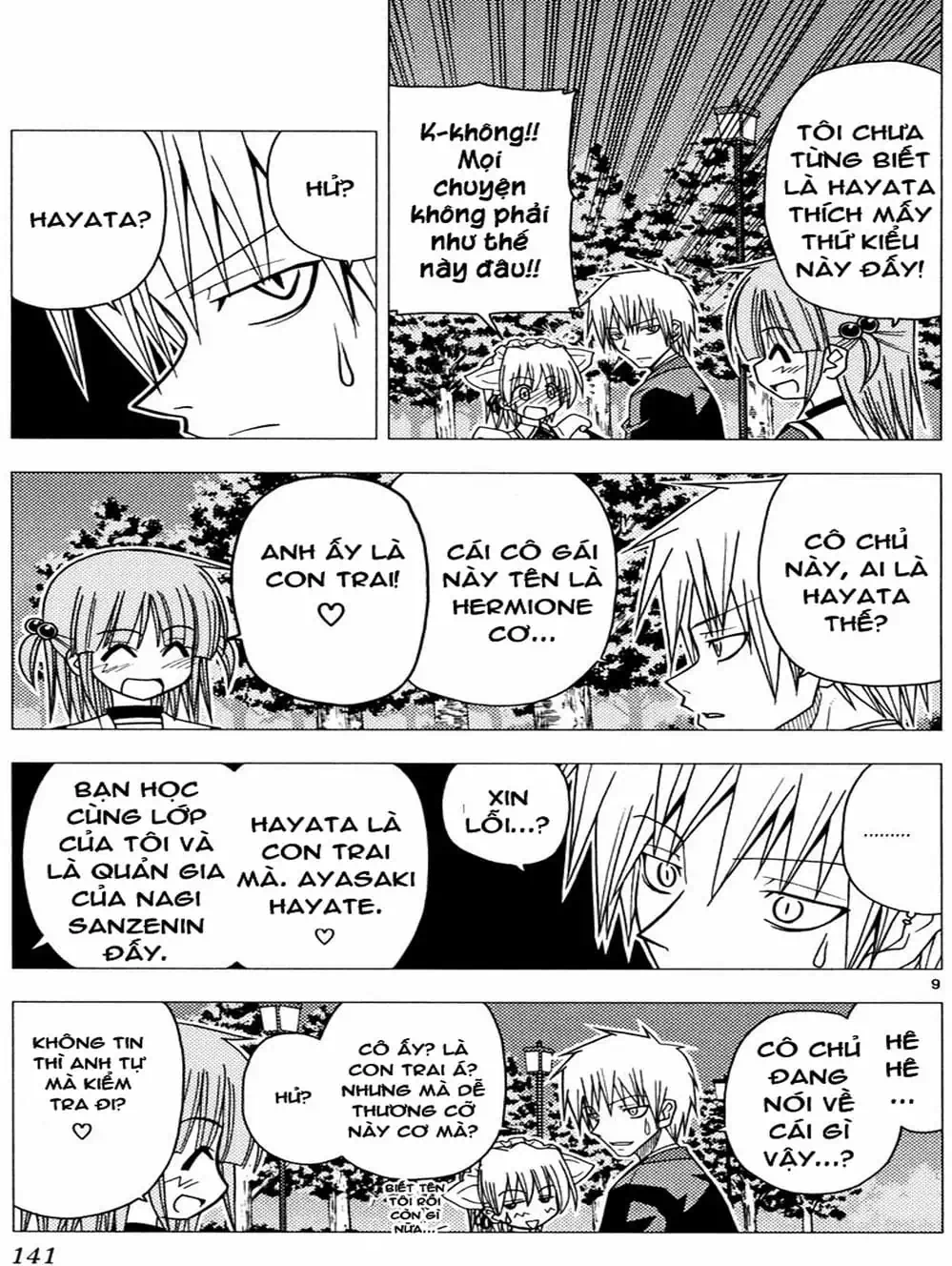 Truyện Tranh Chàng Quản Gia - Hayate No Gotoku trang 4