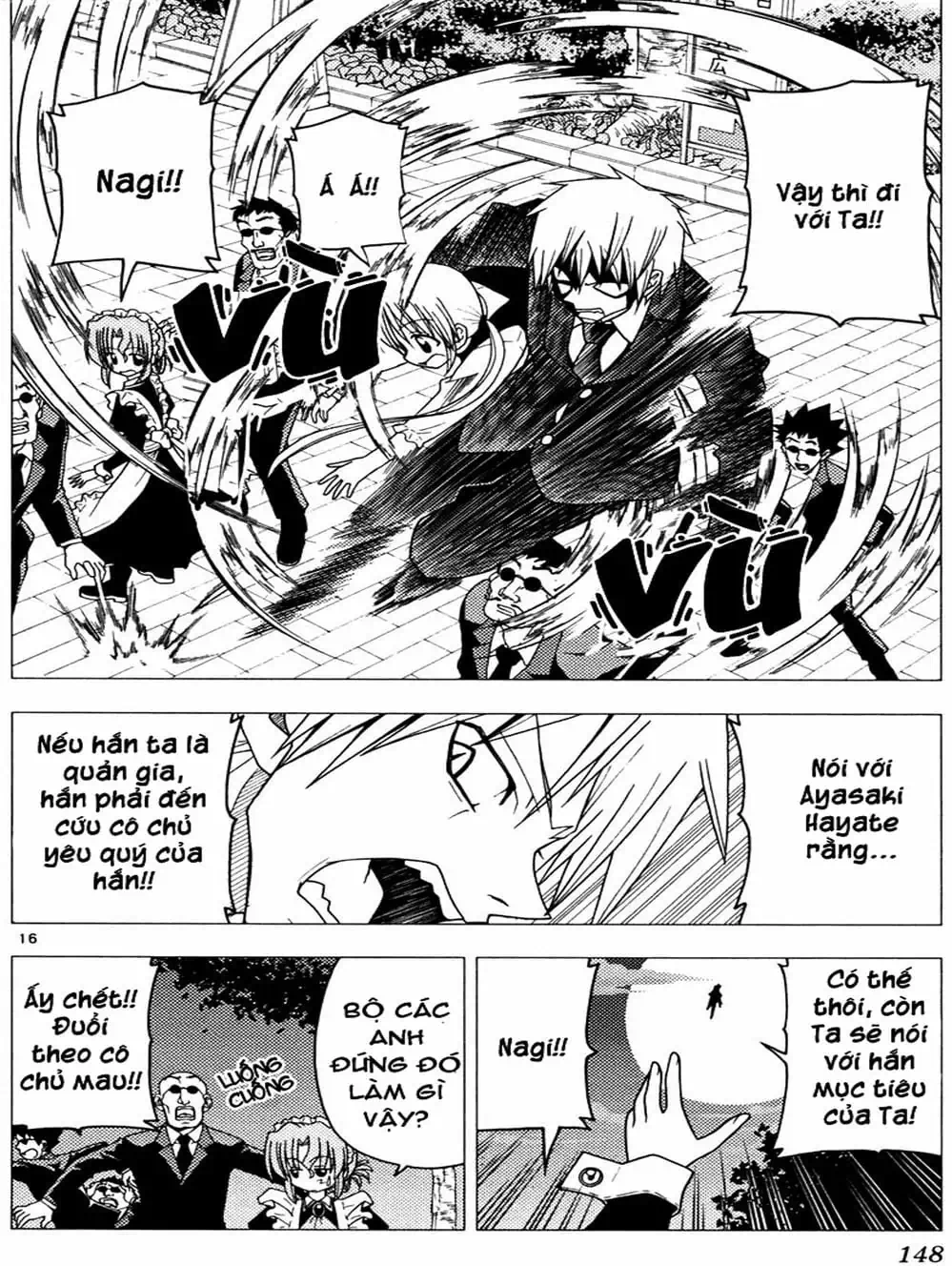 Truyện Tranh Chàng Quản Gia - Hayate No Gotoku trang 4