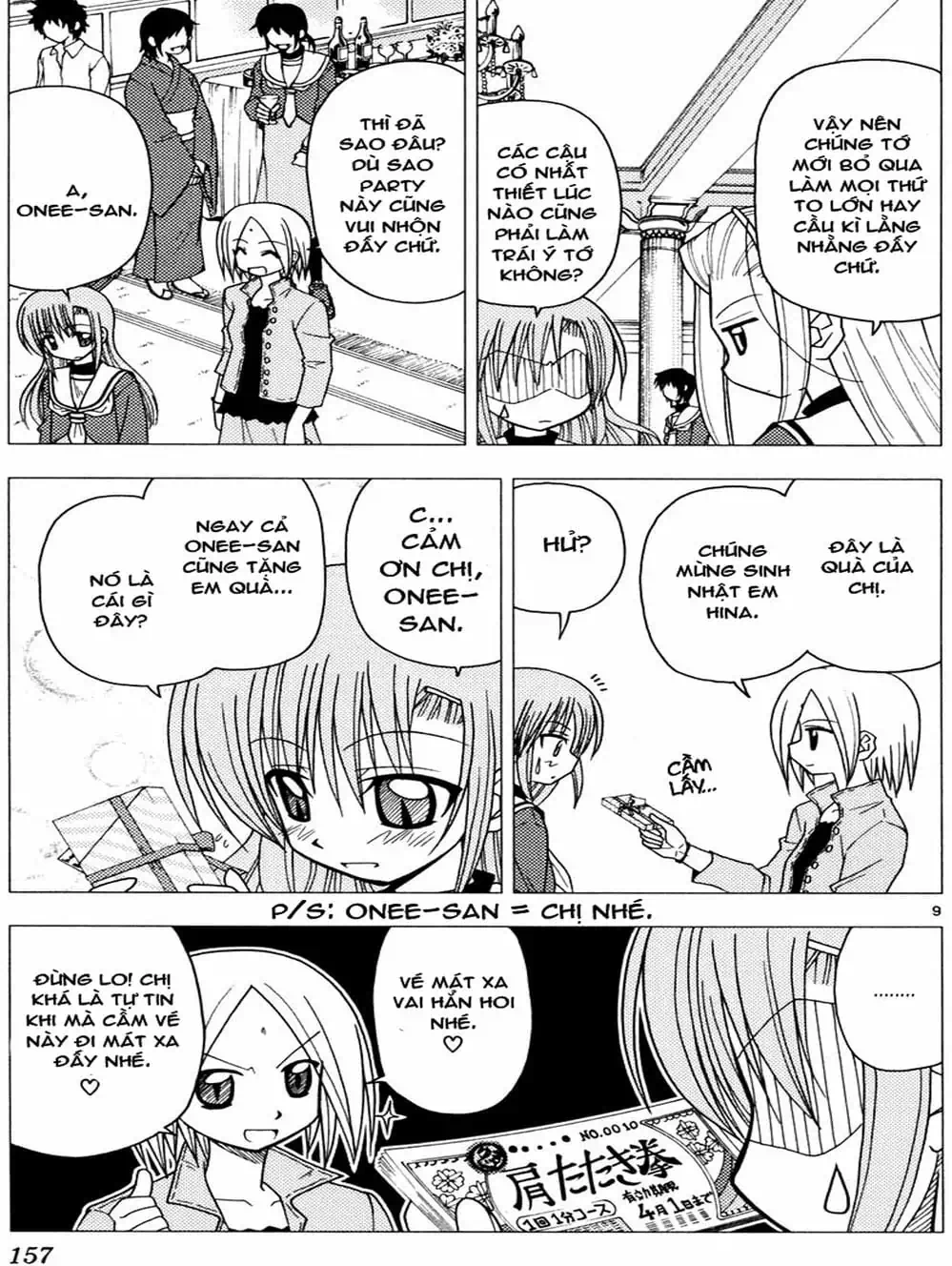 Truyện Tranh Chàng Quản Gia - Hayate No Gotoku trang 4