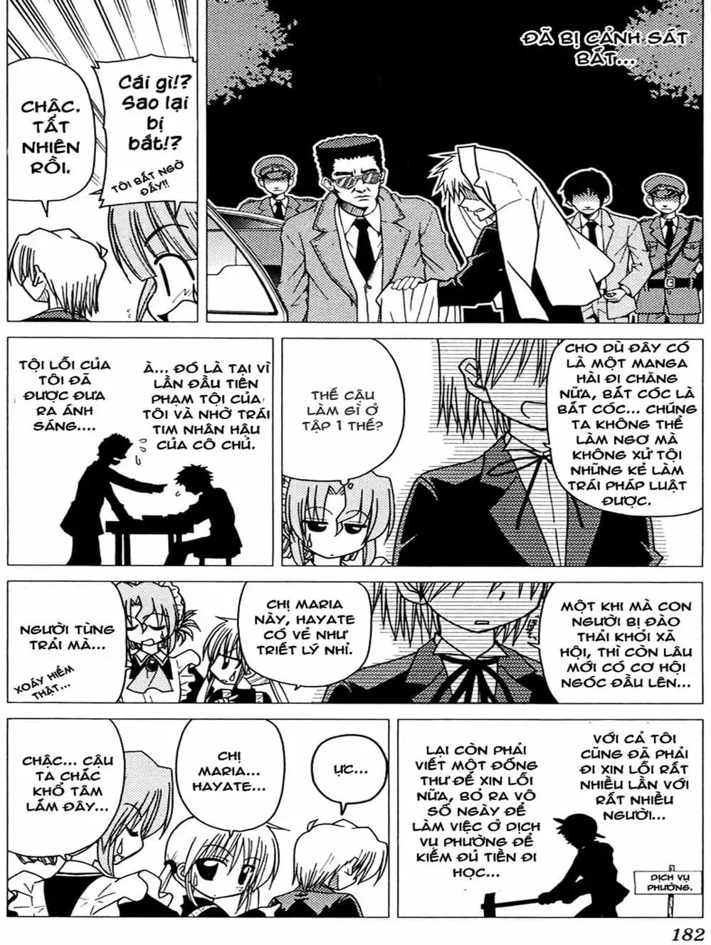 Truyện Tranh Chàng Quản Gia - Hayate No Gotoku trang 4