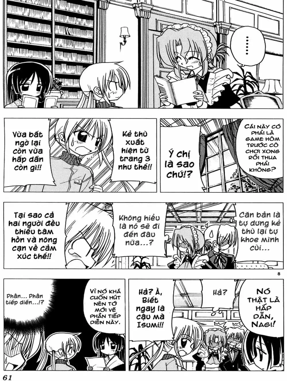 Truyện Tranh Chàng Quản Gia - Hayate No Gotoku trang 4