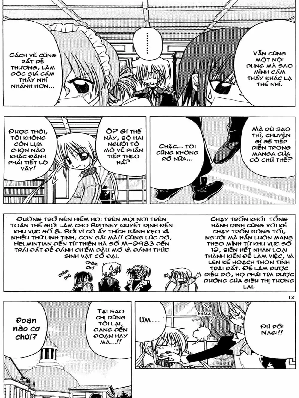 Truyện Tranh Chàng Quản Gia - Hayate No Gotoku trang 4