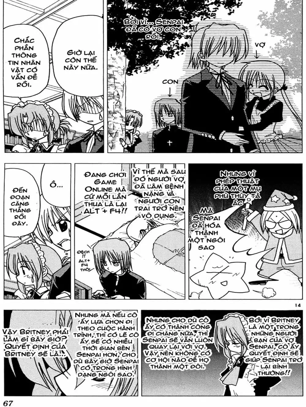 Truyện Tranh Chàng Quản Gia - Hayate No Gotoku trang 4