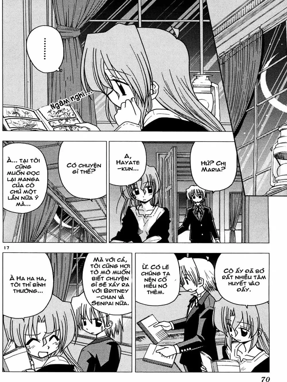 Truyện Tranh Chàng Quản Gia - Hayate No Gotoku trang 4