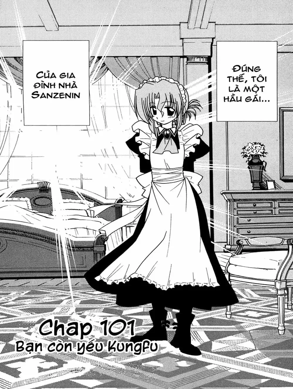 Truyện Tranh Chàng Quản Gia - Hayate No Gotoku trang 4