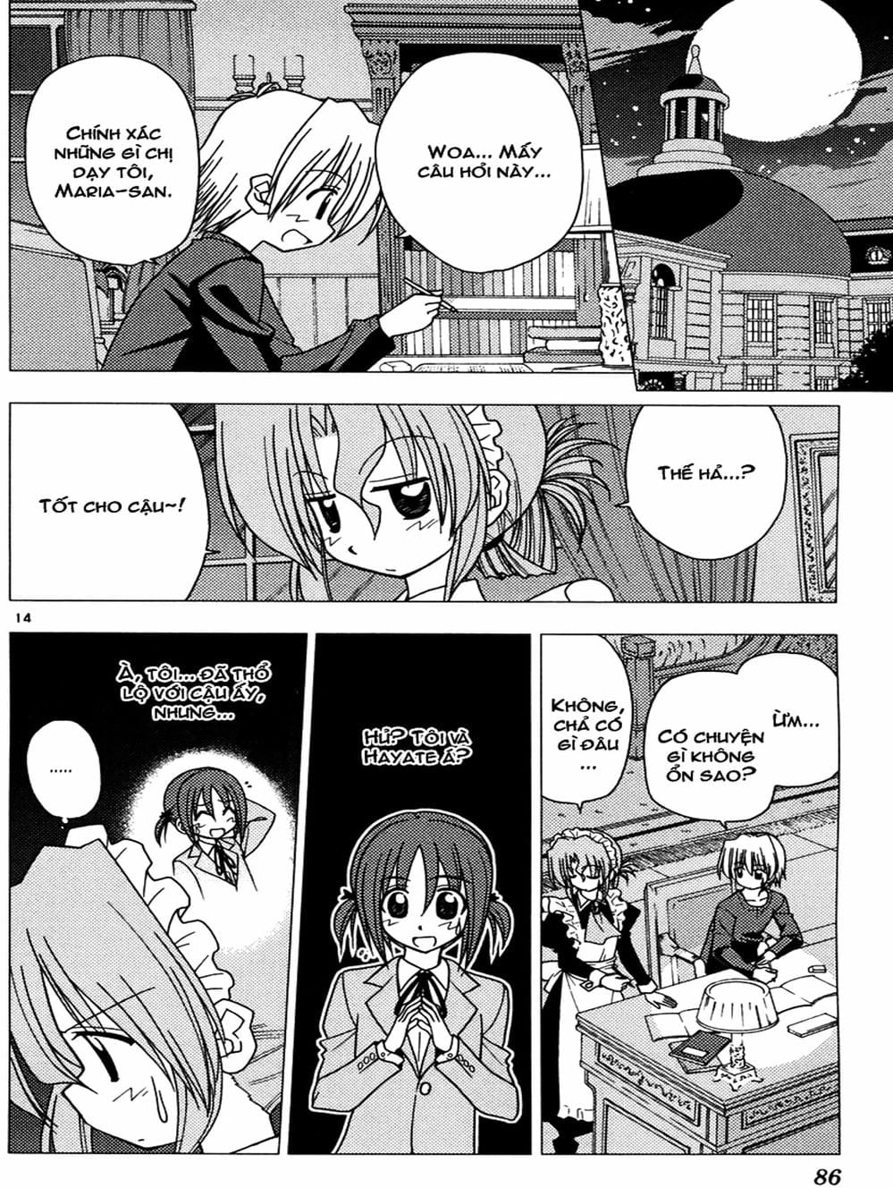 Truyện Tranh Chàng Quản Gia - Hayate No Gotoku trang 4