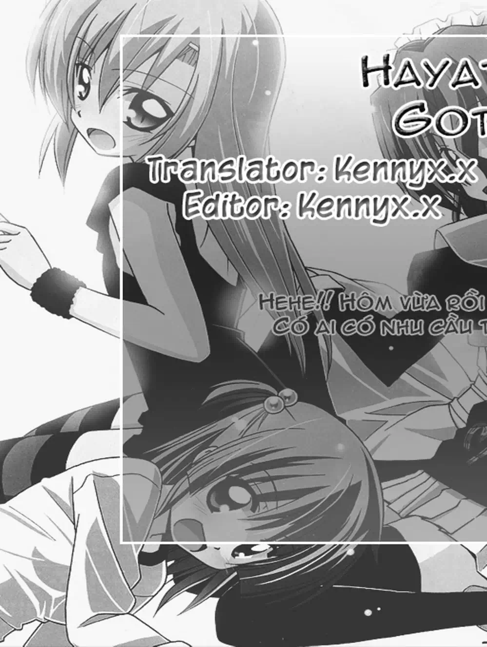 Truyện Tranh Chàng Quản Gia - Hayate No Gotoku trang 4