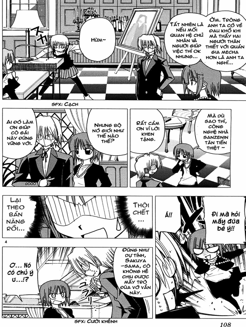 Truyện Tranh Chàng Quản Gia - Hayate No Gotoku trang 4