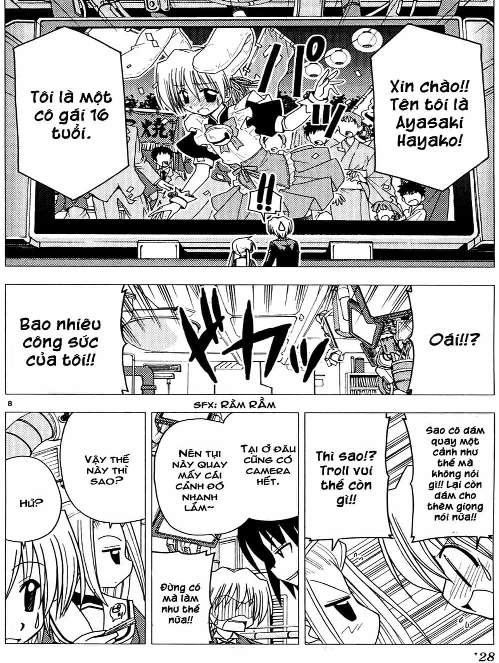 Truyện Tranh Chàng Quản Gia - Hayate No Gotoku trang 4