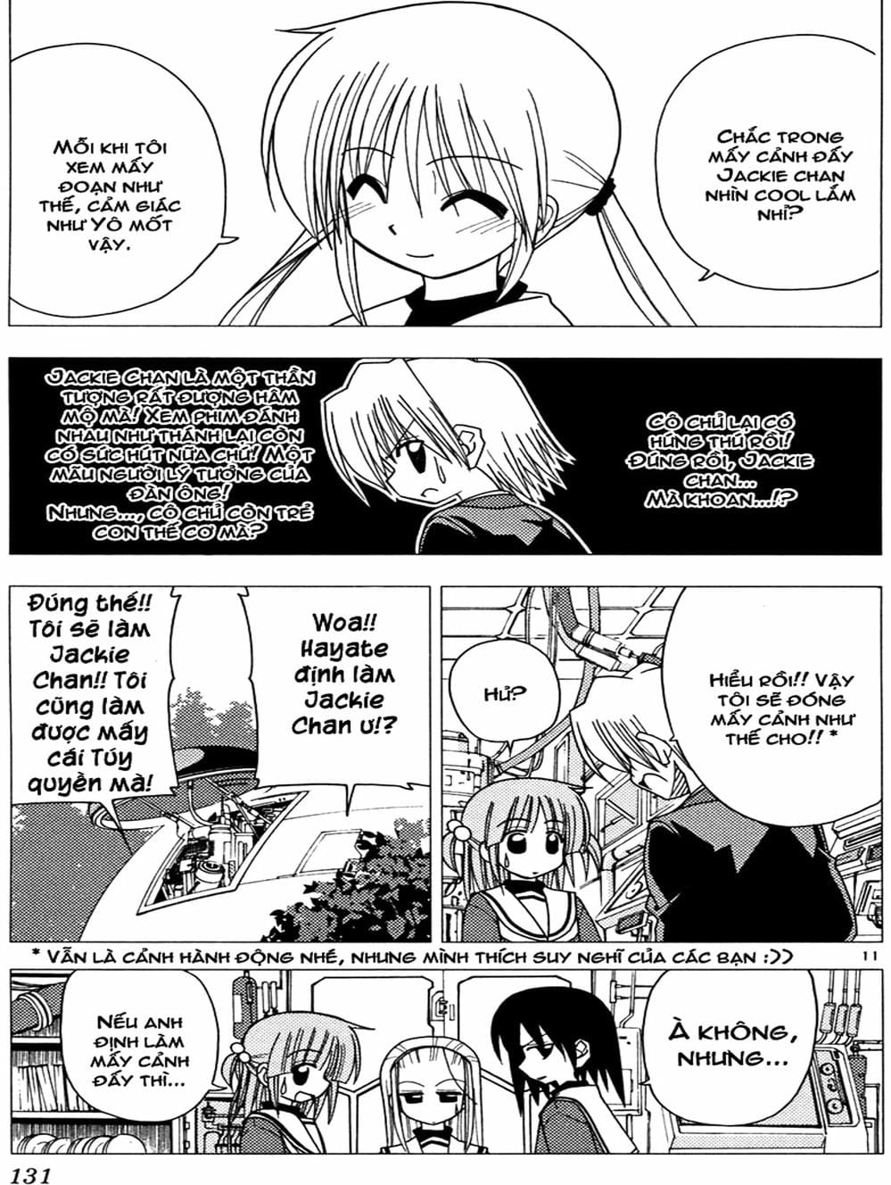 Truyện Tranh Chàng Quản Gia - Hayate No Gotoku trang 4