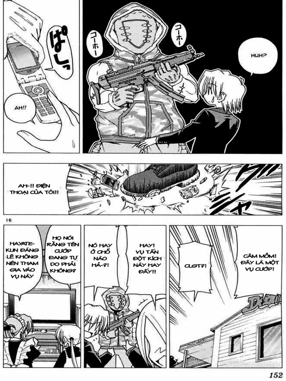 Truyện Tranh Chàng Quản Gia - Hayate No Gotoku trang 4