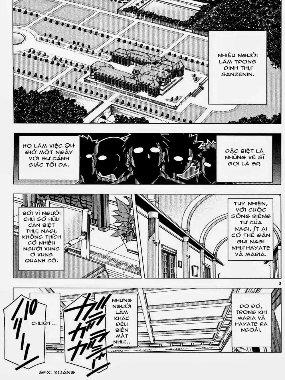 Truyện Tranh Chàng Quản Gia - Hayate No Gotoku trang 4