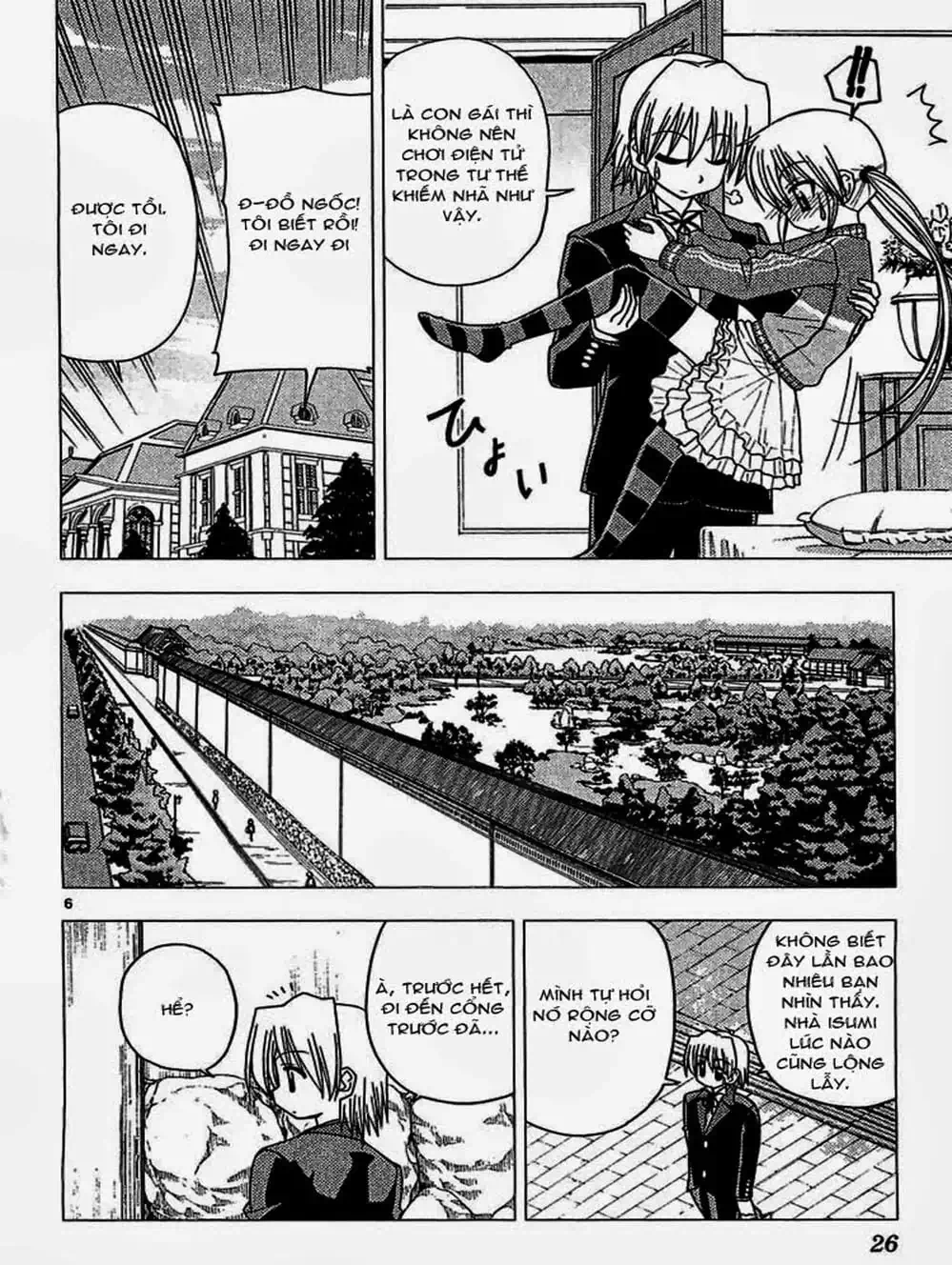 Truyện Tranh Chàng Quản Gia - Hayate No Gotoku trang 4