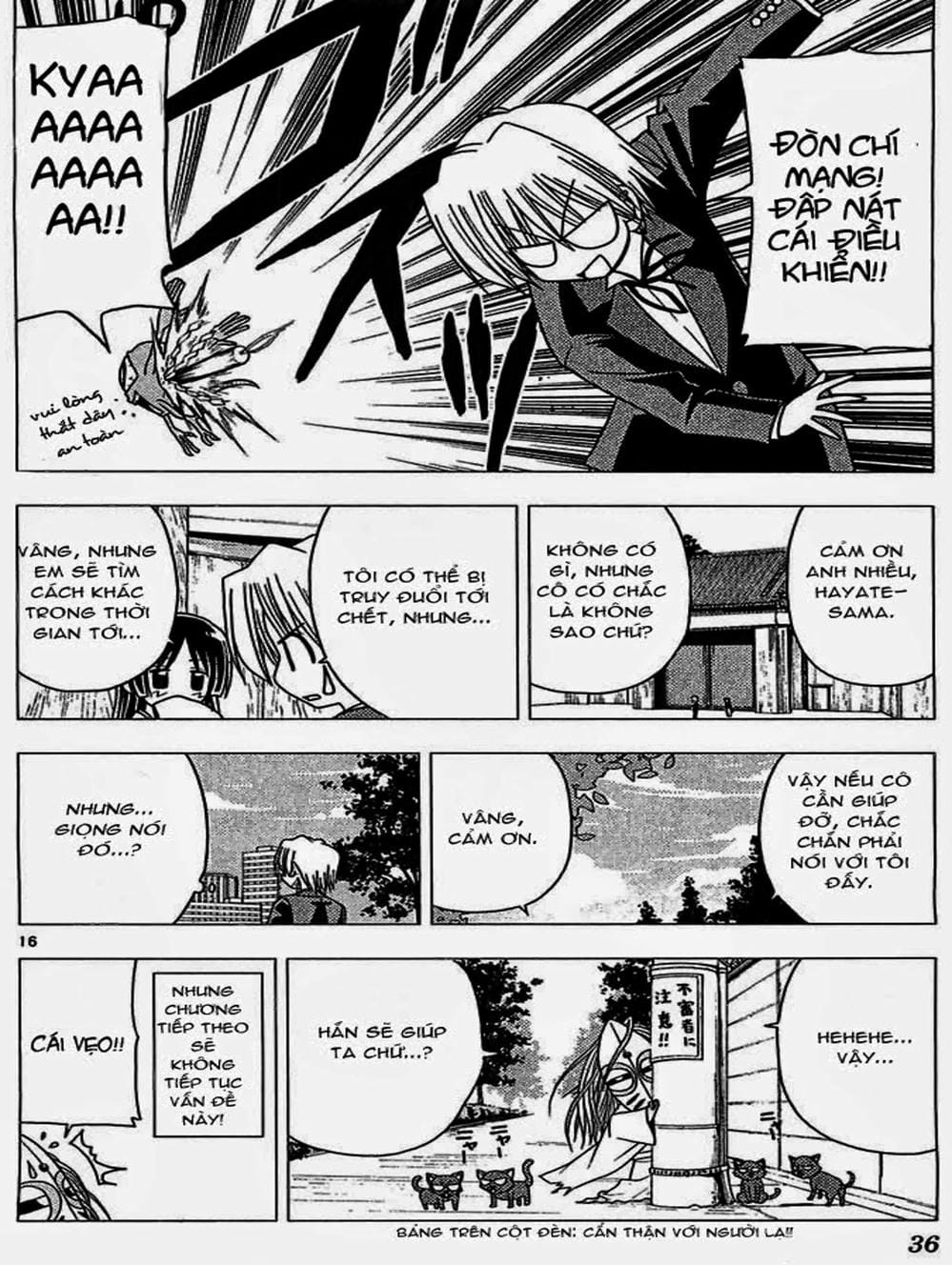 Truyện Tranh Chàng Quản Gia - Hayate No Gotoku trang 4