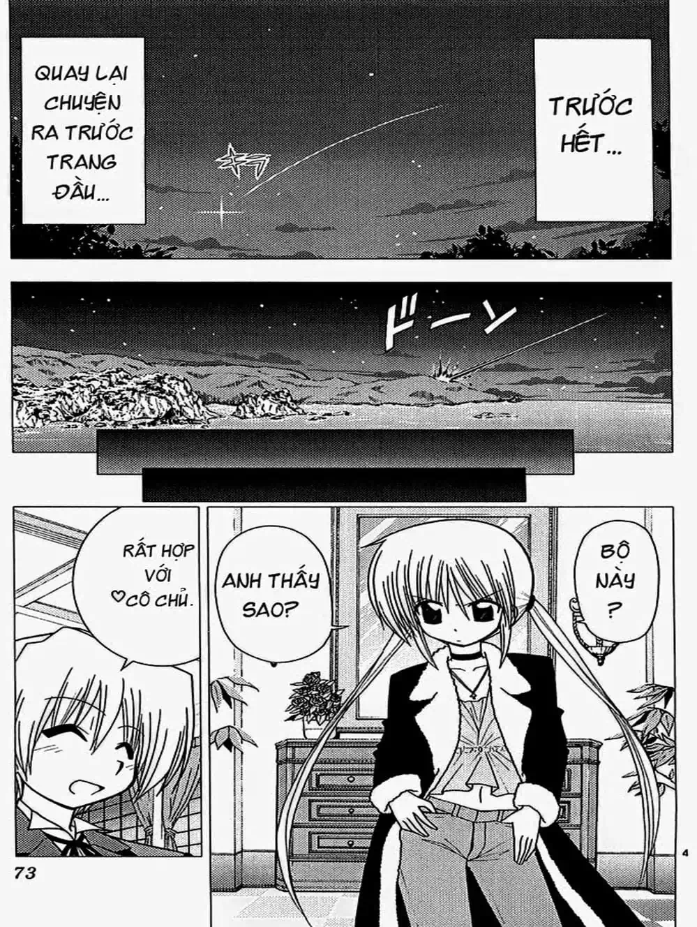Truyện Tranh Chàng Quản Gia - Hayate No Gotoku trang 4