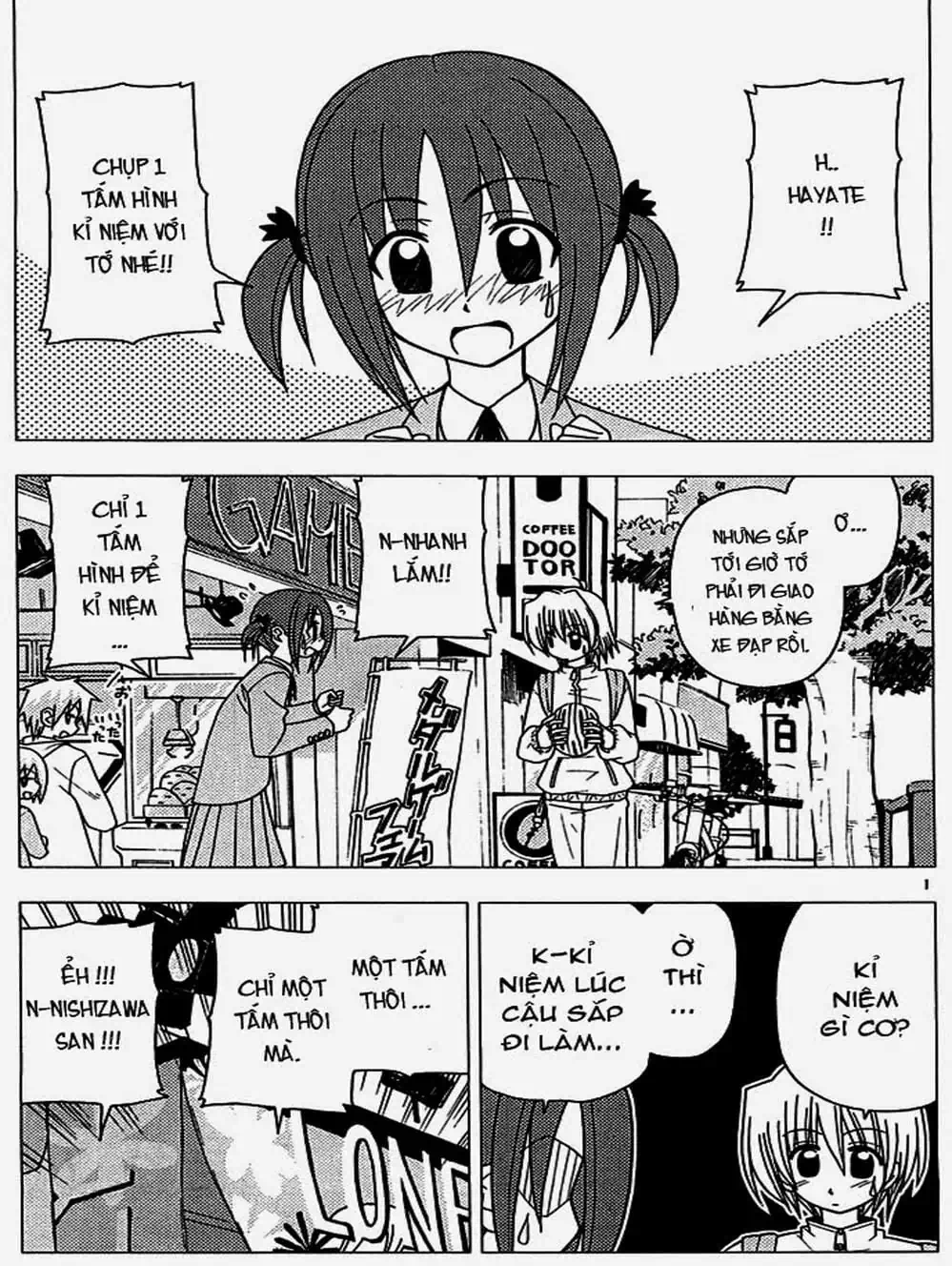 Truyện Tranh Chàng Quản Gia - Hayate No Gotoku trang 4
