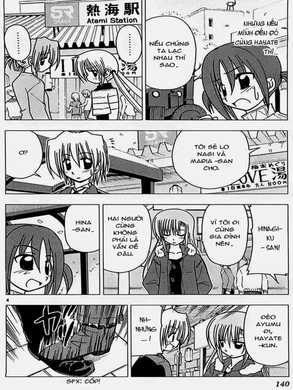 Truyện Tranh Chàng Quản Gia - Hayate No Gotoku trang 4