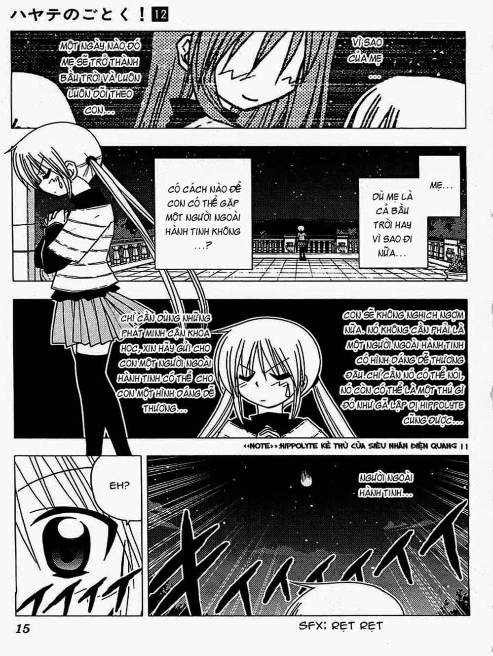 Truyện Tranh Chàng Quản Gia - Hayate No Gotoku trang 4