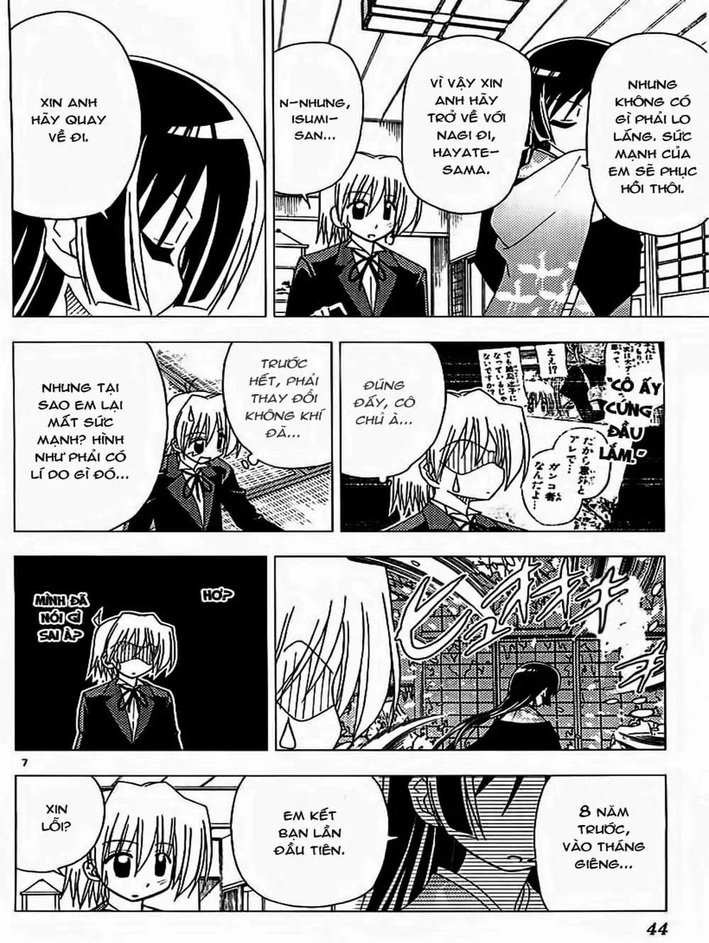 Truyện Tranh Chàng Quản Gia - Hayate No Gotoku trang 4