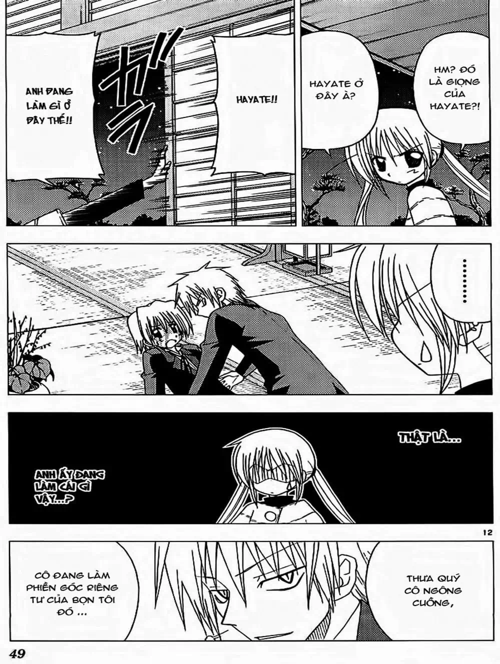 Truyện Tranh Chàng Quản Gia - Hayate No Gotoku trang 4