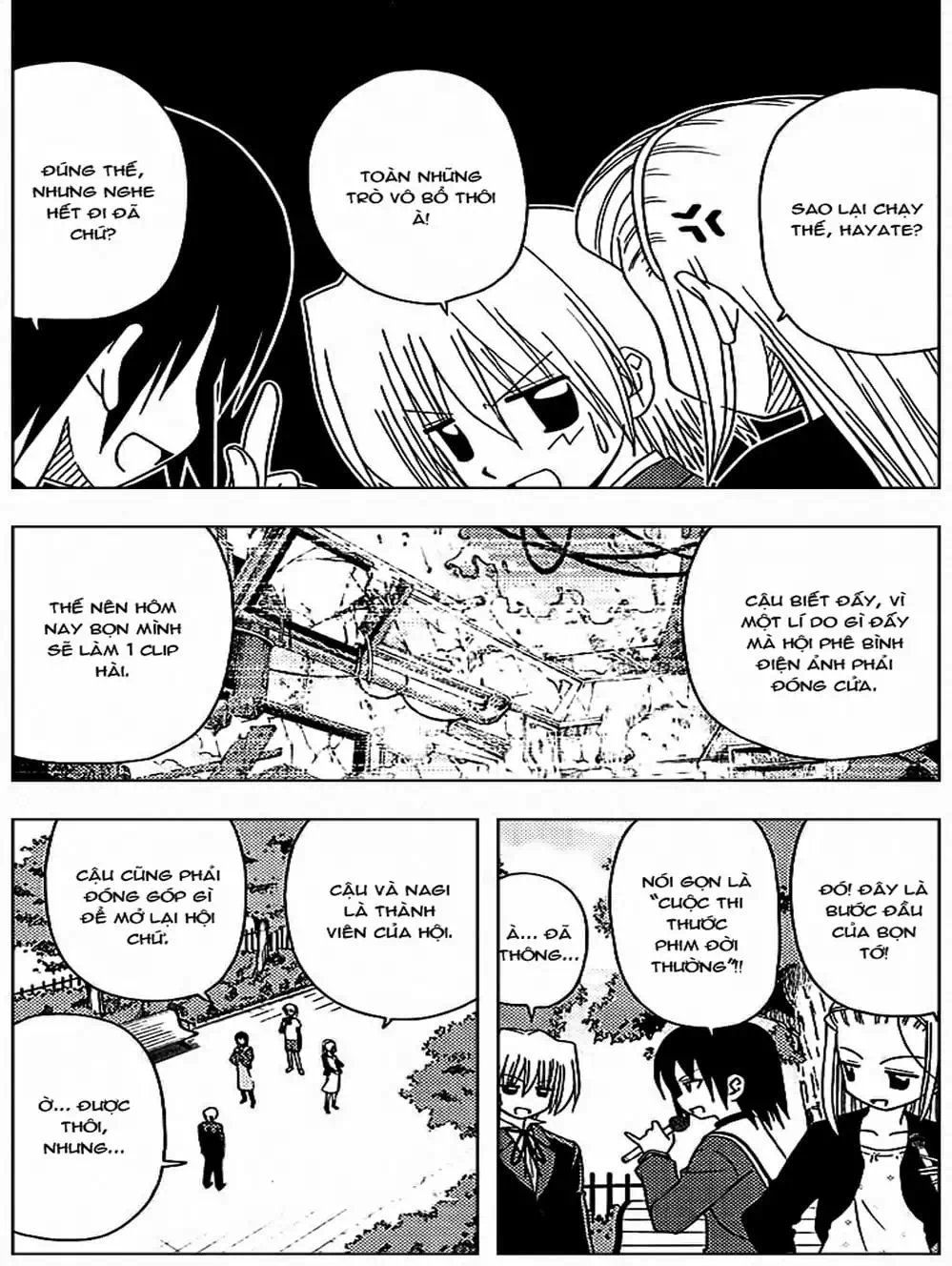 Truyện Tranh Chàng Quản Gia - Hayate No Gotoku trang 4