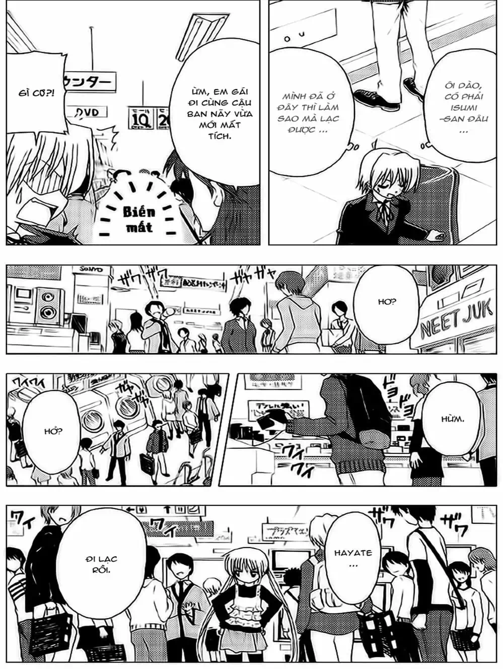 Truyện Tranh Chàng Quản Gia - Hayate No Gotoku trang 4