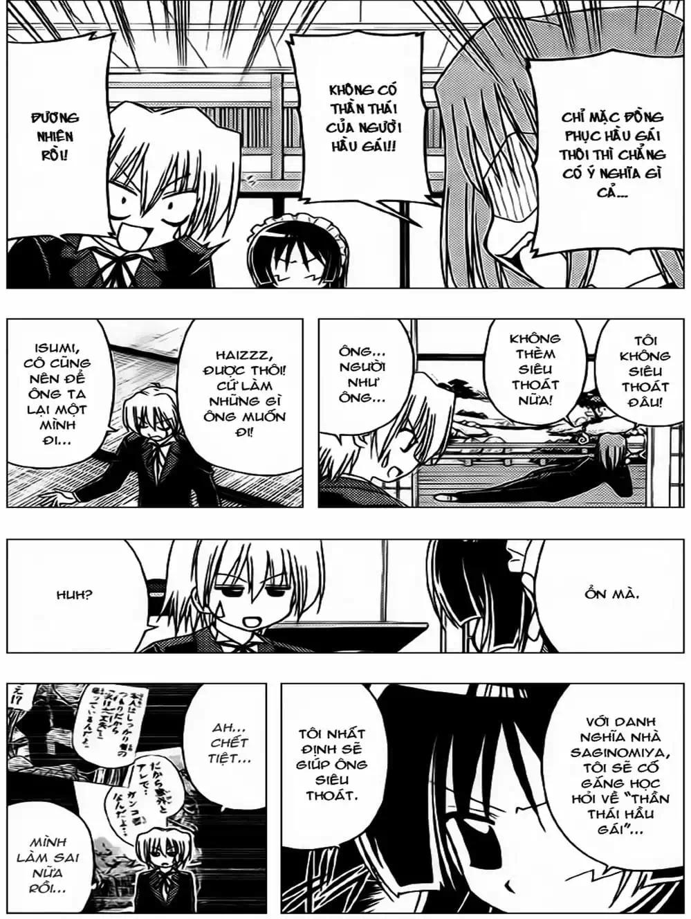 Truyện Tranh Chàng Quản Gia - Hayate No Gotoku trang 4