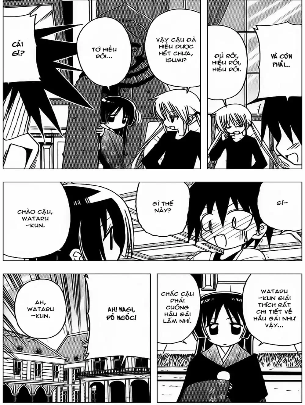 Truyện Tranh Chàng Quản Gia - Hayate No Gotoku trang 4