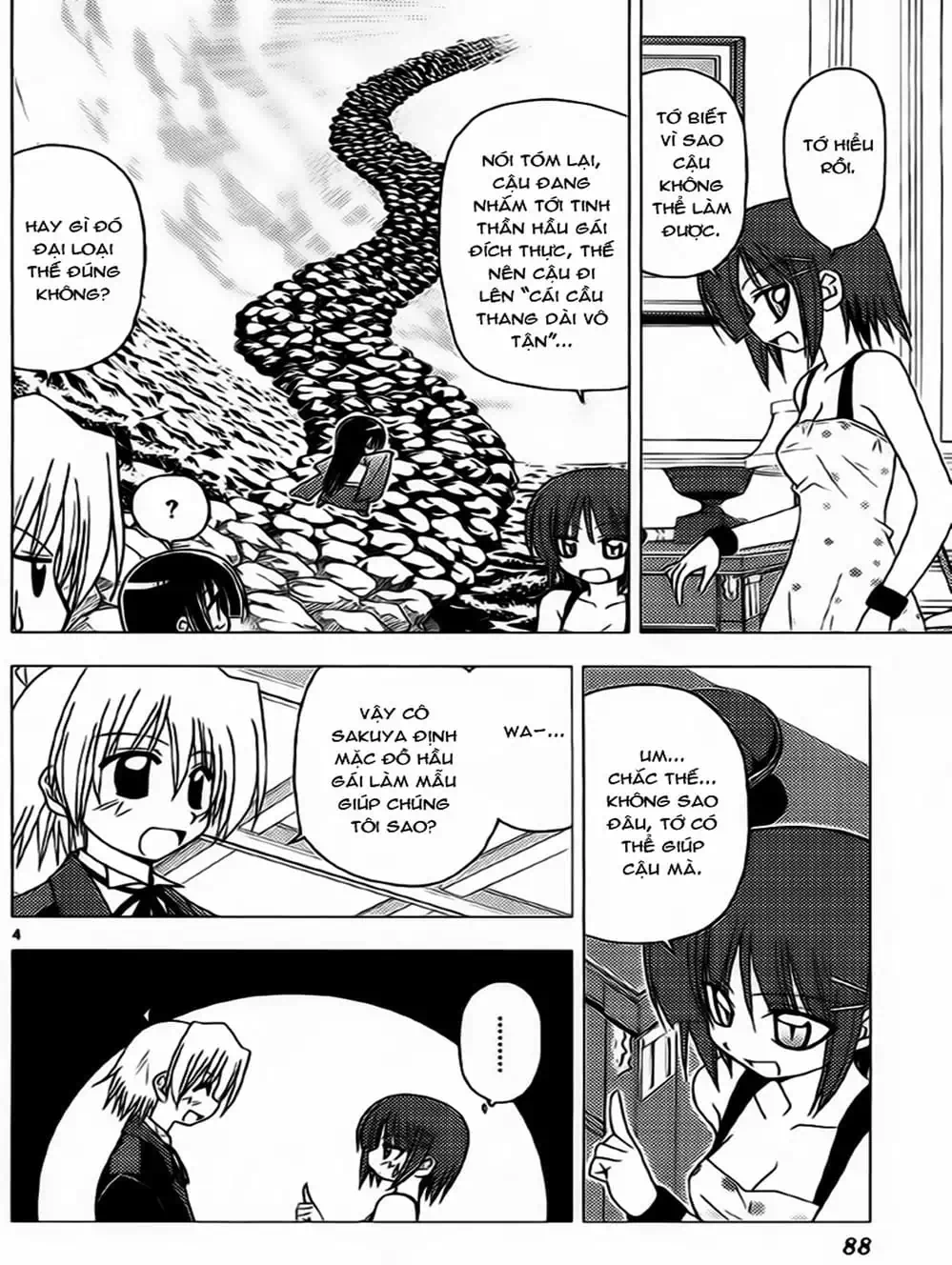 Truyện Tranh Chàng Quản Gia - Hayate No Gotoku trang 4