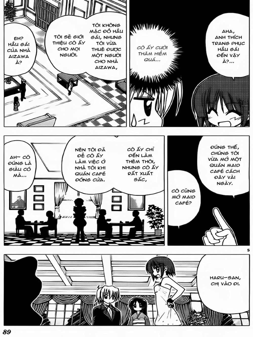 Truyện Tranh Chàng Quản Gia - Hayate No Gotoku trang 4