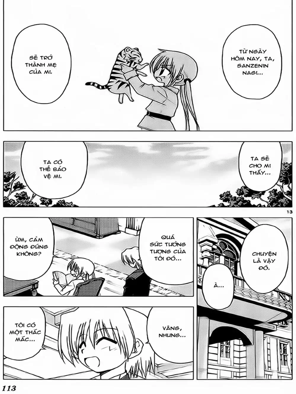 Truyện Tranh Chàng Quản Gia - Hayate No Gotoku trang 4