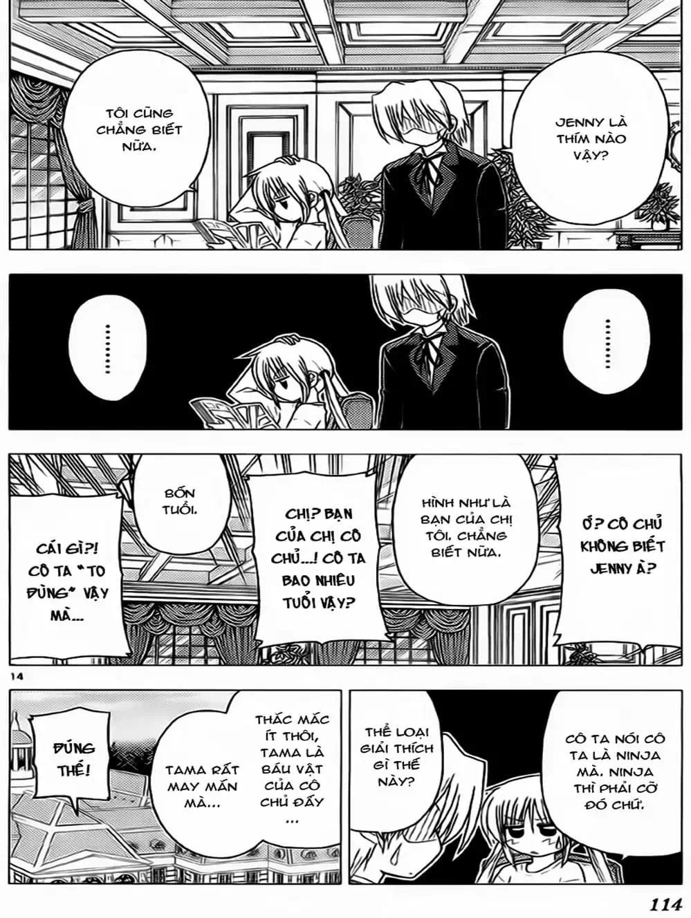 Truyện Tranh Chàng Quản Gia - Hayate No Gotoku trang 4