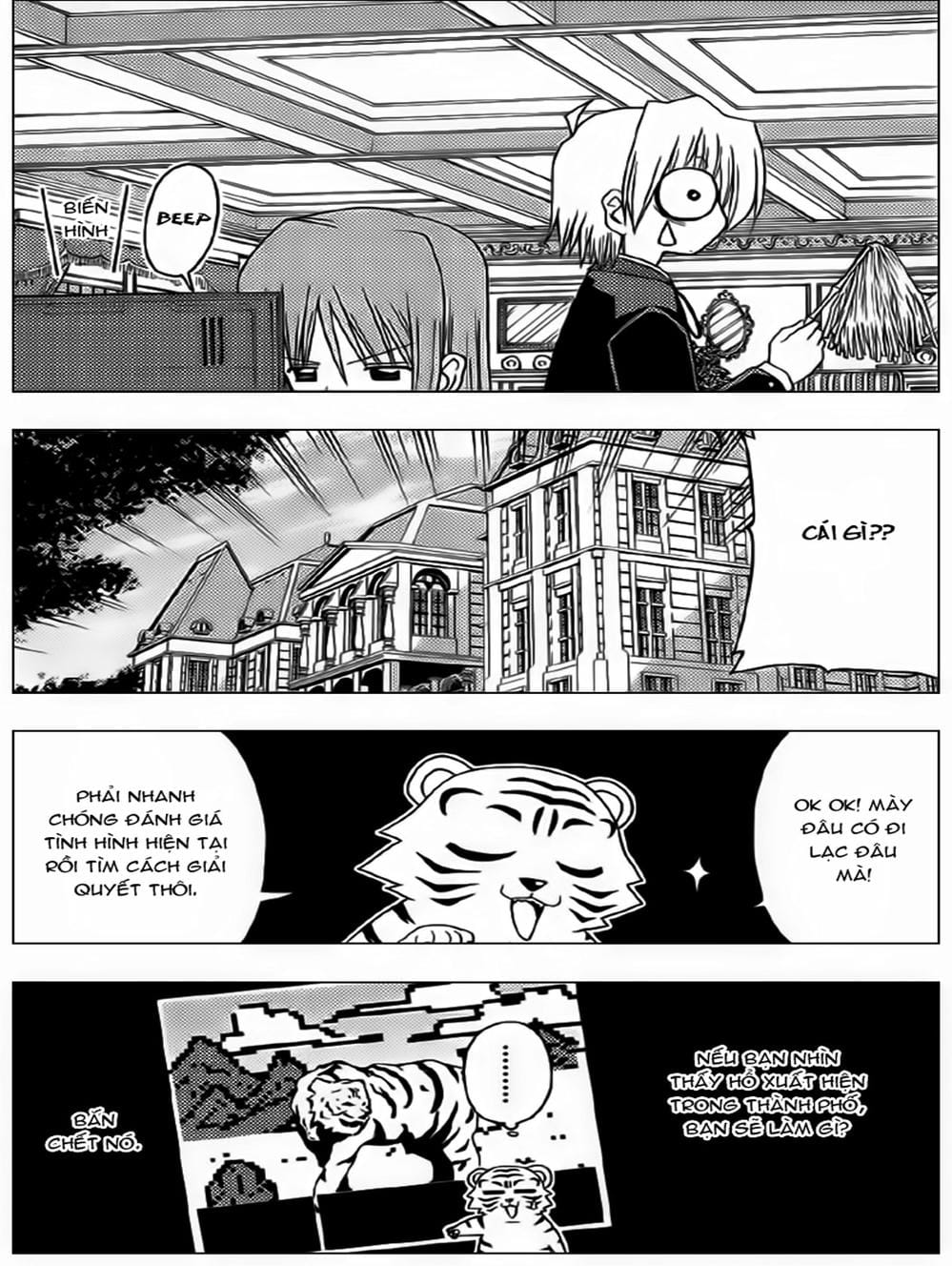 Truyện Tranh Chàng Quản Gia - Hayate No Gotoku trang 4