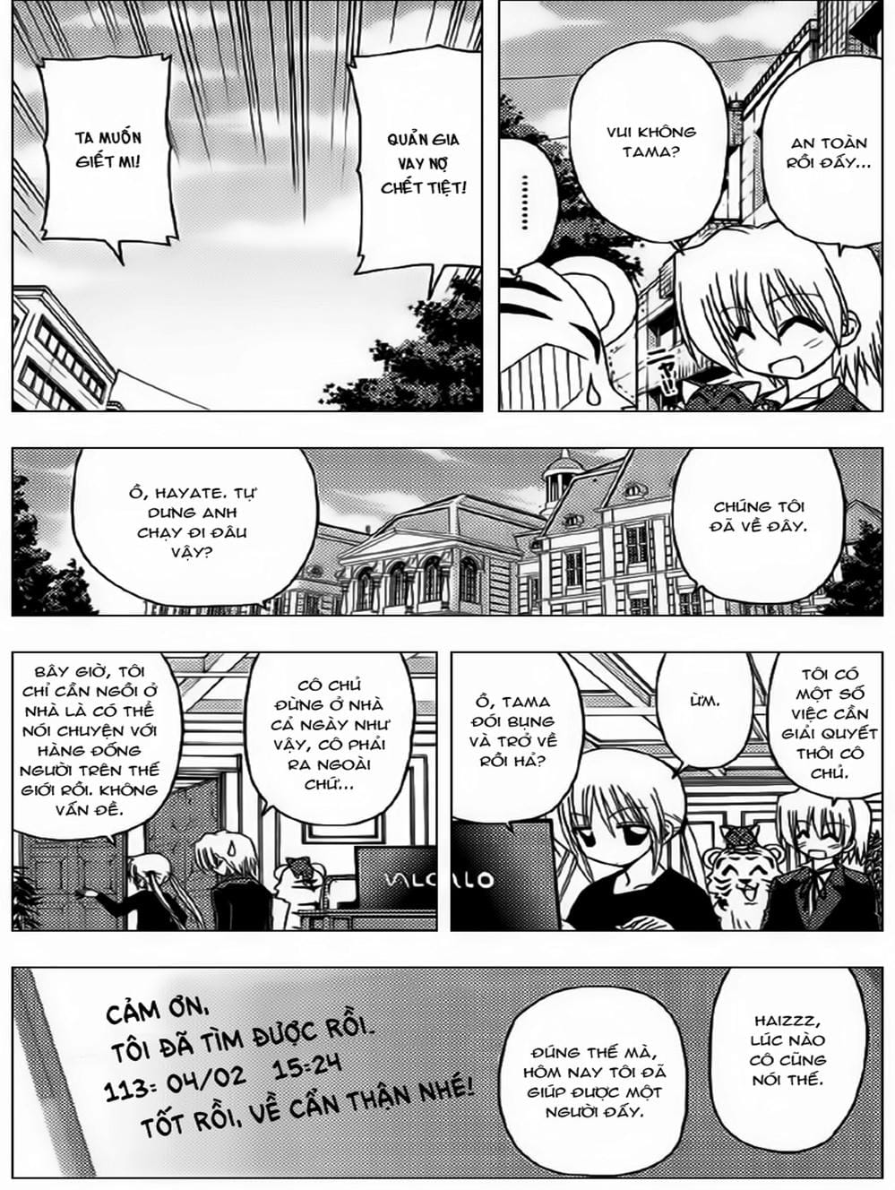 Truyện Tranh Chàng Quản Gia - Hayate No Gotoku trang 4