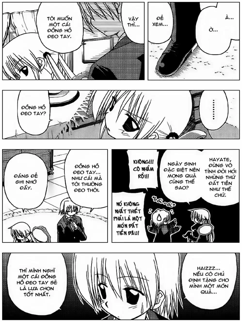 Truyện Tranh Chàng Quản Gia - Hayate No Gotoku trang 4