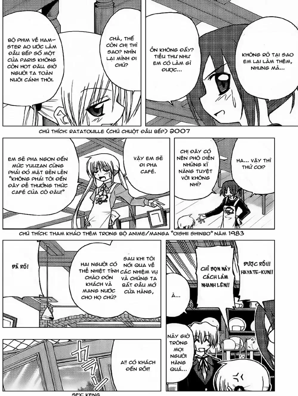 Truyện Tranh Chàng Quản Gia - Hayate No Gotoku trang 4