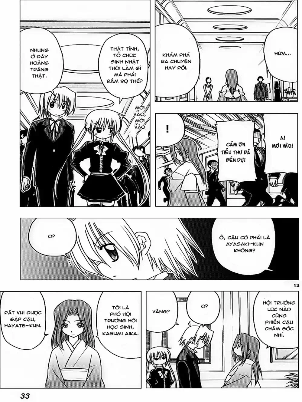 Truyện Tranh Chàng Quản Gia - Hayate No Gotoku trang 4