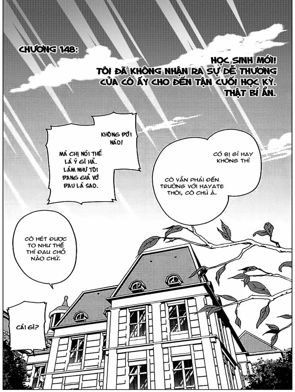 Truyện Tranh Chàng Quản Gia - Hayate No Gotoku trang 4