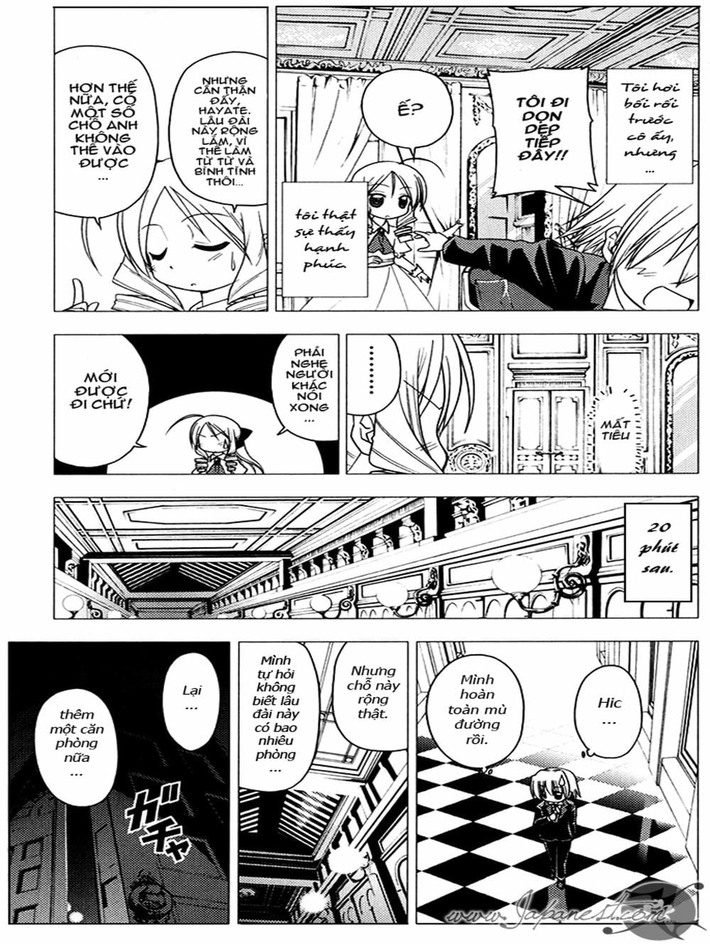 Truyện Tranh Chàng Quản Gia - Hayate No Gotoku trang 4