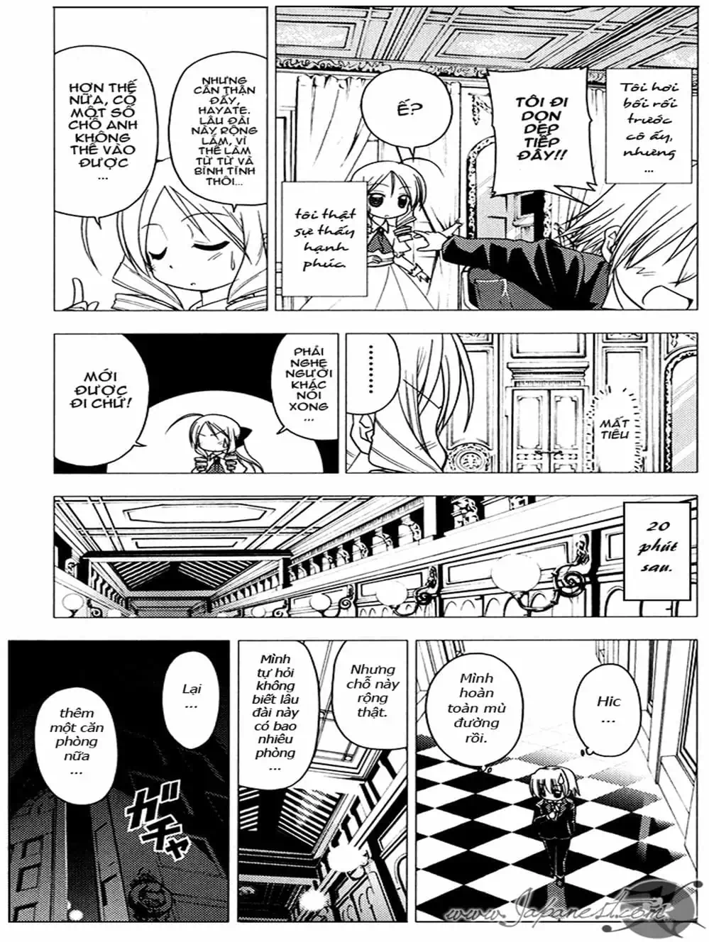 Truyện Tranh Chàng Quản Gia - Hayate No Gotoku trang 4