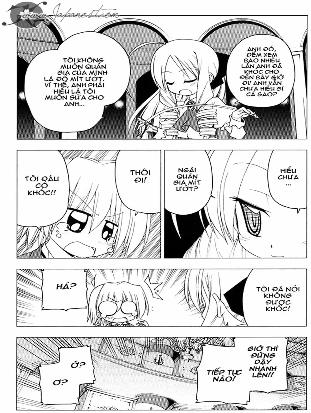 Truyện Tranh Chàng Quản Gia - Hayate No Gotoku trang 4