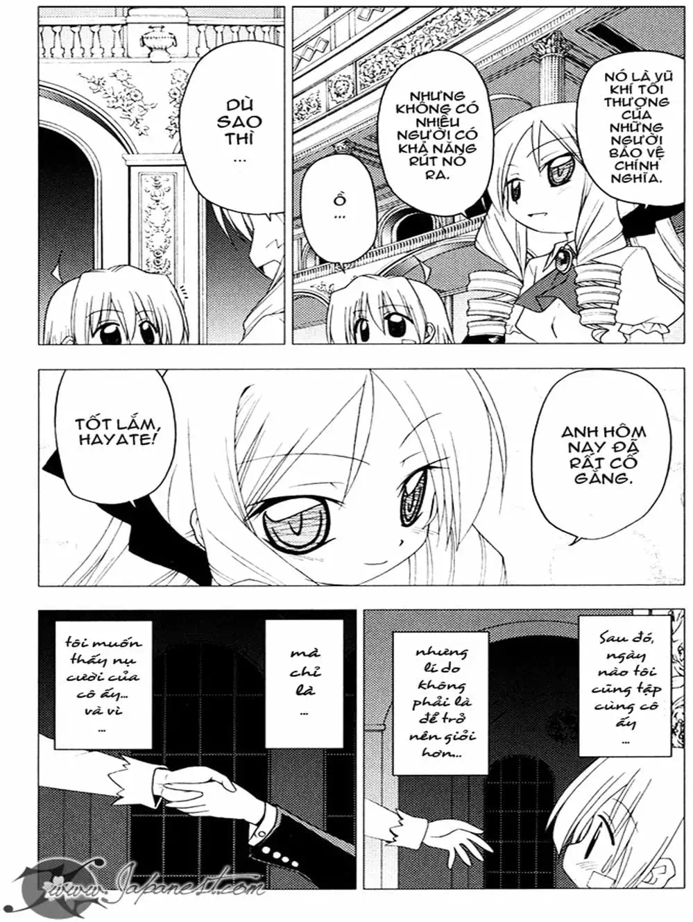 Truyện Tranh Chàng Quản Gia - Hayate No Gotoku trang 4