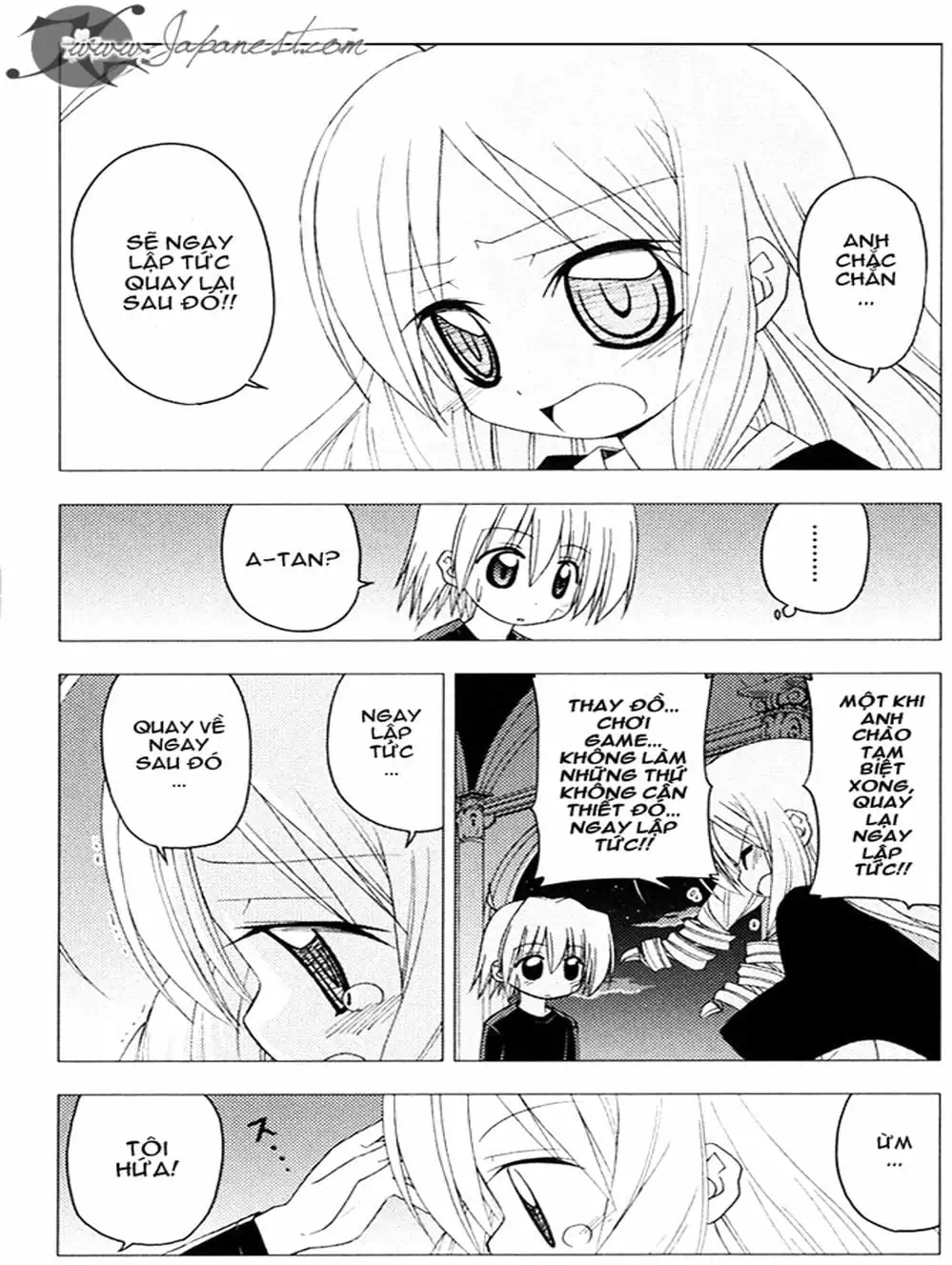 Truyện Tranh Chàng Quản Gia - Hayate No Gotoku trang 4