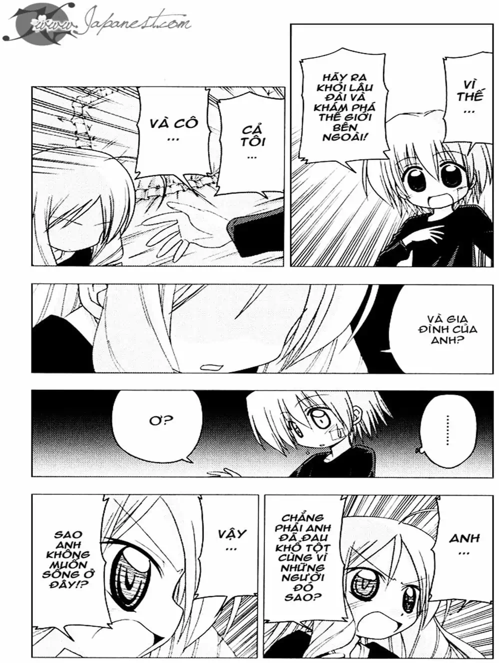 Truyện Tranh Chàng Quản Gia - Hayate No Gotoku trang 4