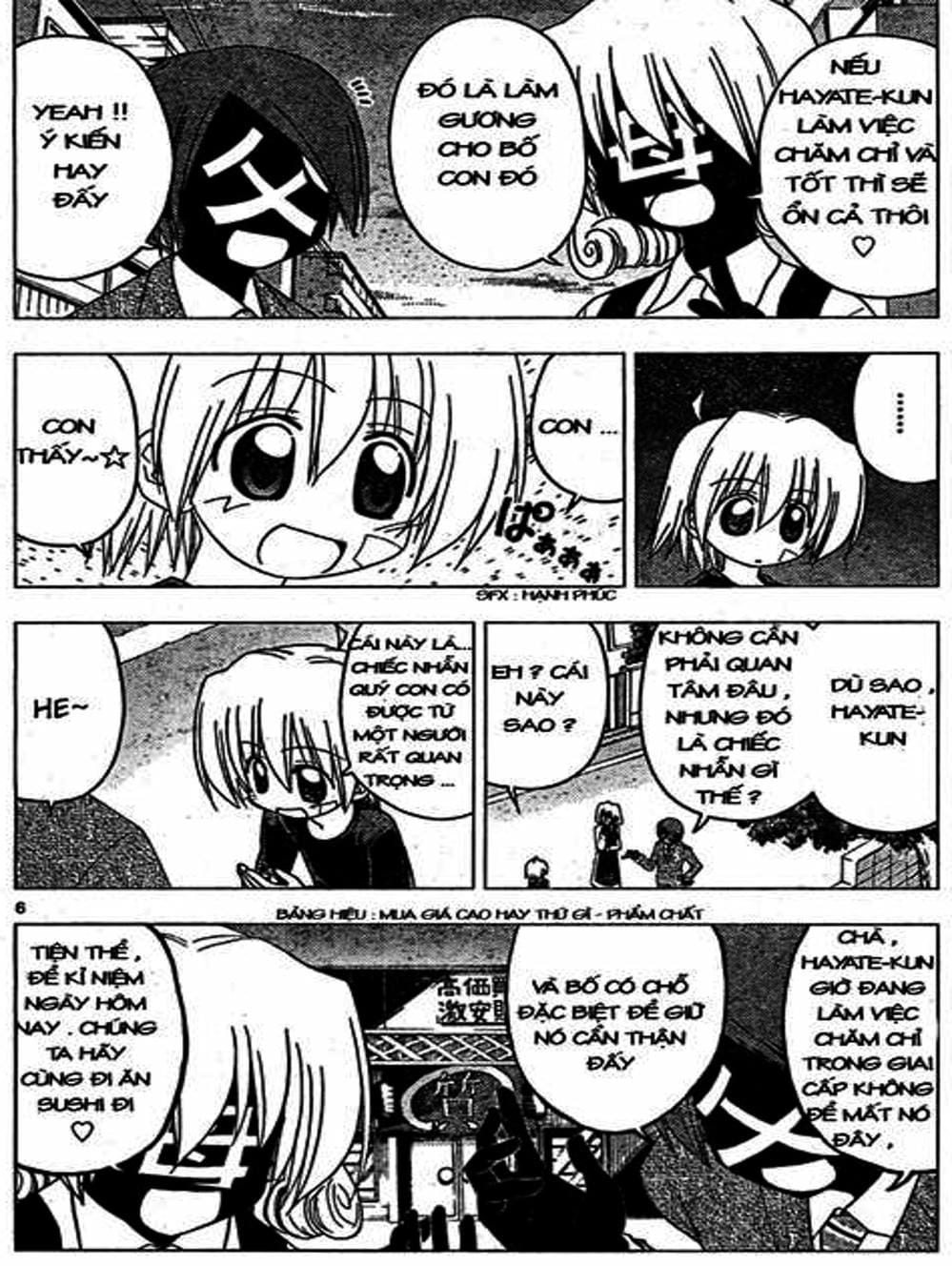 Truyện Tranh Chàng Quản Gia - Hayate No Gotoku trang 4