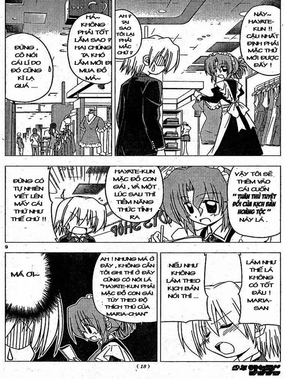 Truyện Tranh Chàng Quản Gia - Hayate No Gotoku trang 4