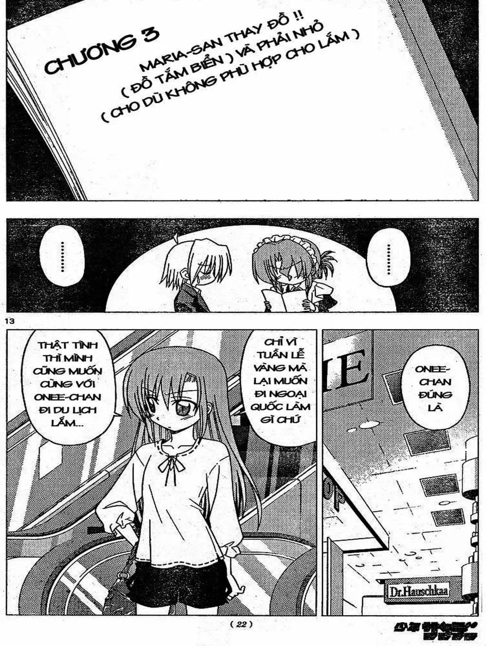 Truyện Tranh Chàng Quản Gia - Hayate No Gotoku trang 4